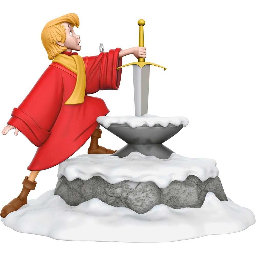 image:imageHallmark Keepsake Disney Christmas Ornament Pinocchio 85th Anniversary Geppettos Wish Come True with Light Papercraft Gifts for Disney FansThe Sword in the Stone