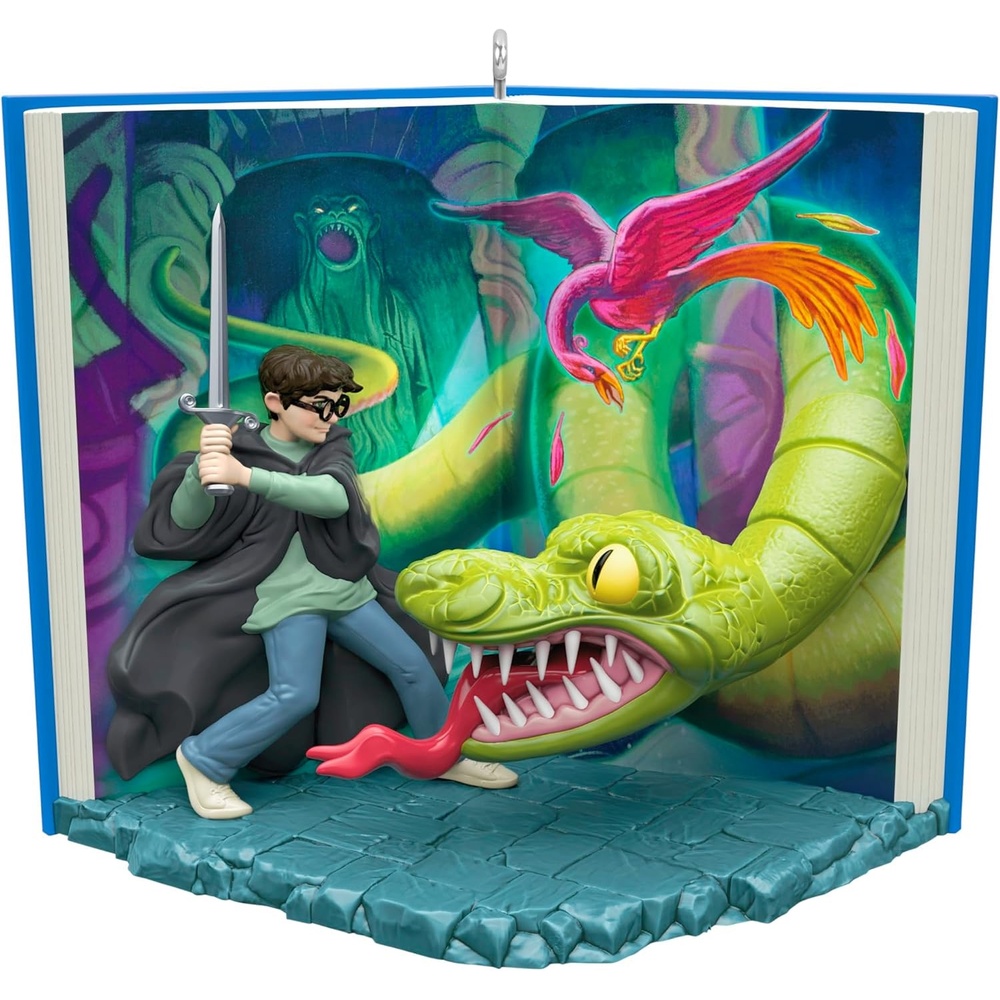 image:imageHallmark Keepsake Harry Potter Christmas Ornament Harry Potter and the Chamber of Secrets Collection Hagrid with Light and SoundDefeating the Basilisk