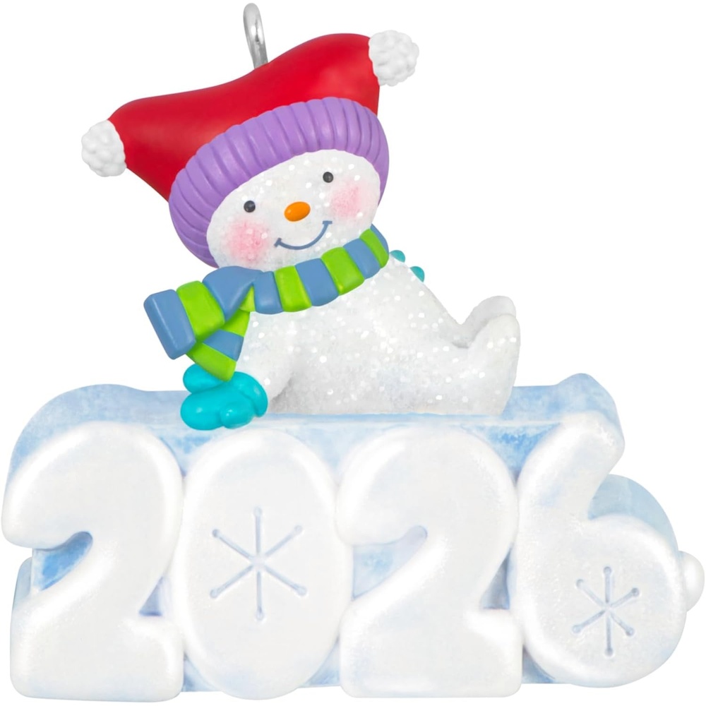 image:imageHallmark Keepsake Mini Christmas Ornament A Snowy 2025 125 Tiny Ornament for Tabletop TreeA Snowy 2026