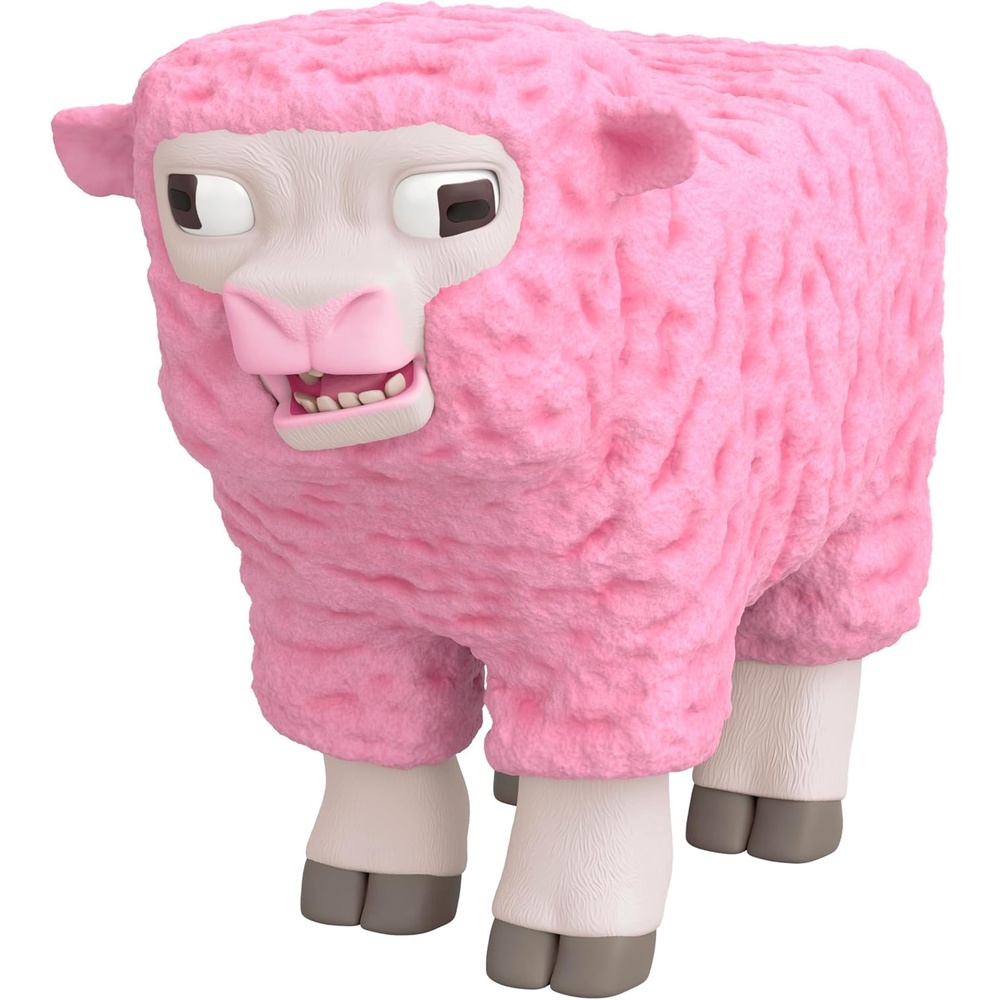 image:imageHallmark Keepsake Mini Christmas Ornaments 2025 Minecraft Alex Steve and Arctic Fox Set of 3 Gifts for GamersPink Sheep