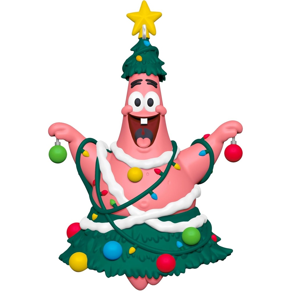 image:imageHallmark Keepsake Nickelodeon Christmas Ornament Spongebob Squarepants O Patrick Tree Cartoon GiftsO Patrick Tree