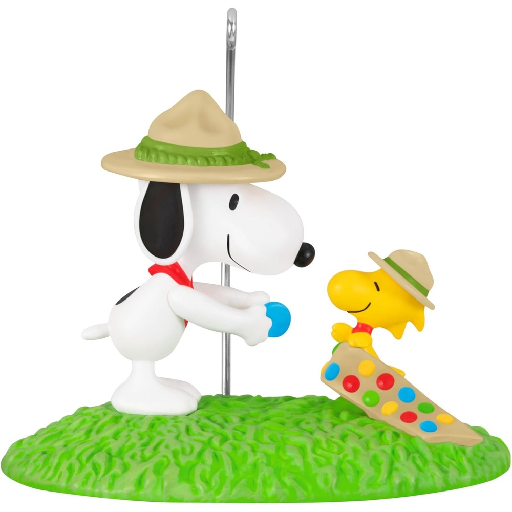 image:imageHallmark Keepsake Peanuts Snoopy Christmas Ornament The Peanuts Gang Merit Badge CeremonyMerit Badge Ceremony
