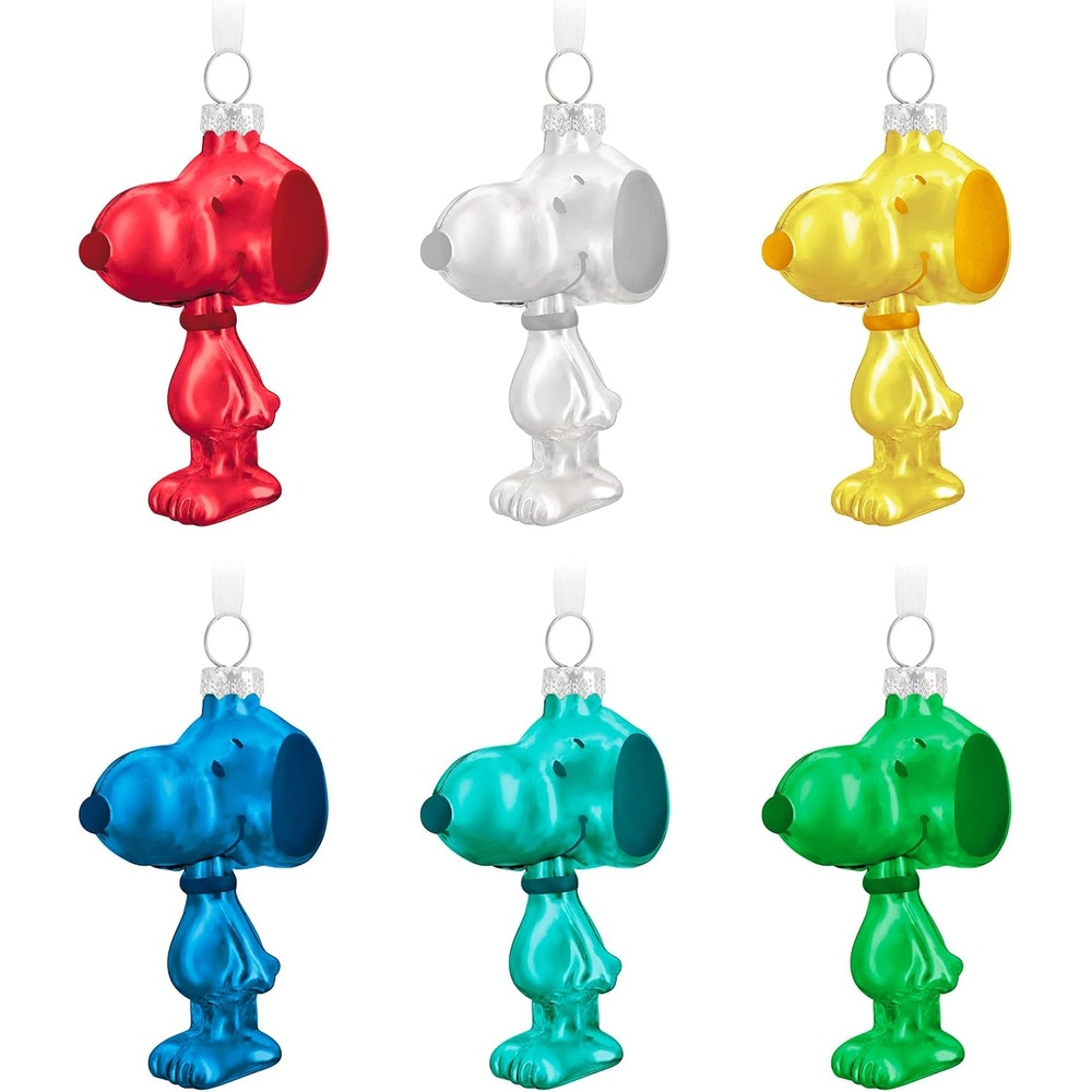 image:imageHallmark Keepsake Peanuts Snoopy Christmas Ornament The Peanuts Gang Merit Badge CeremonySnoopy  Set of 6