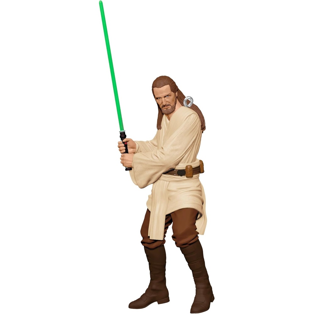 image:imageHallmark Keepsake Star Wars Christmas Ornament Revenge of the Sith Execute Order 66 with Light and SoundQuiGon Jinn
