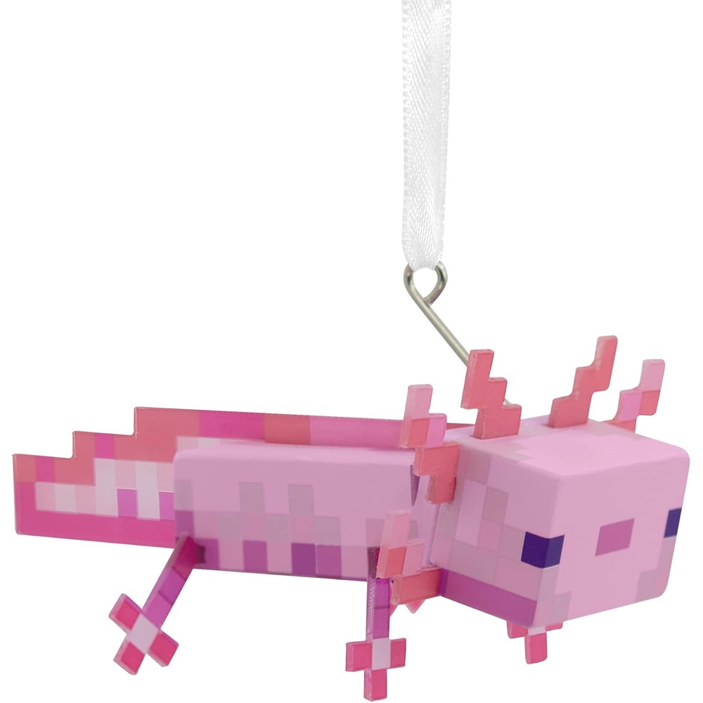 image:imageHallmark Minecraft Axolotl Christmas Ornament Plastic HIPSAxolotl