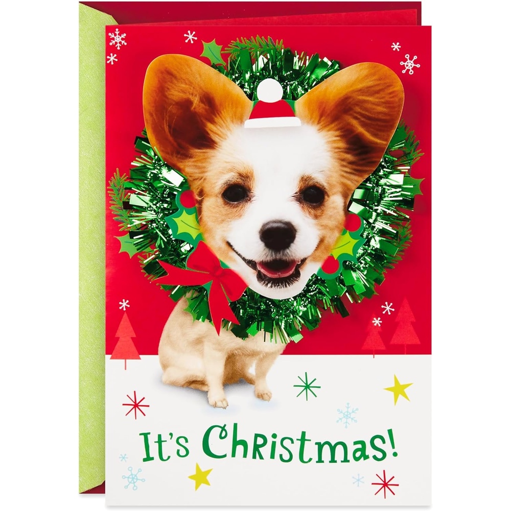 image:imageHallmark Musical Christmas Card Dogs We Wish You a Merry ChristmasDog Barking We Wish You a Merry Christmas