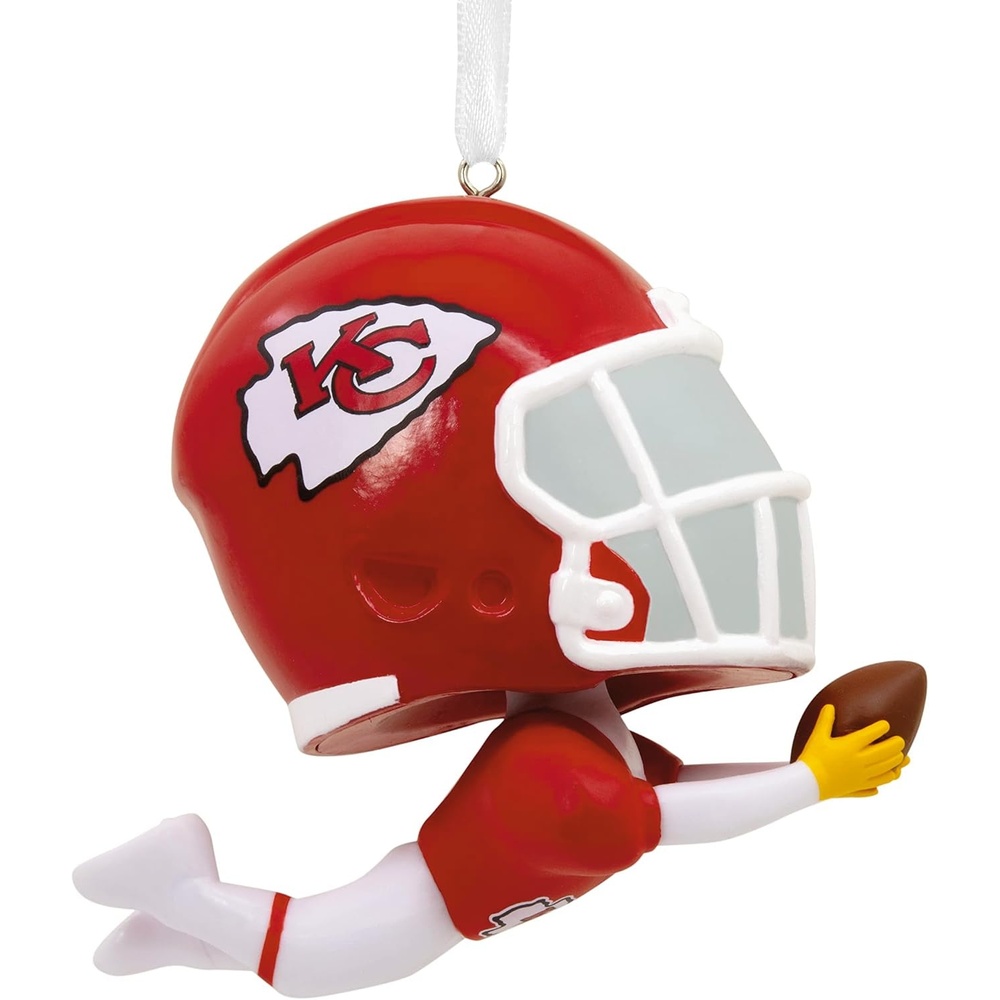image:imageHallmark NFL Kansas City Chiefs Bouncing Buddy Christmas OrnamentKansas City Chiefs Bouncing Buddy