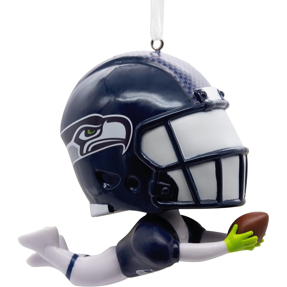 image:imageHallmark NFL Seattle Seahawks Bouncing Buddy Christmas OrnamentSeattle Seahawks Bouncing Buddy Diving