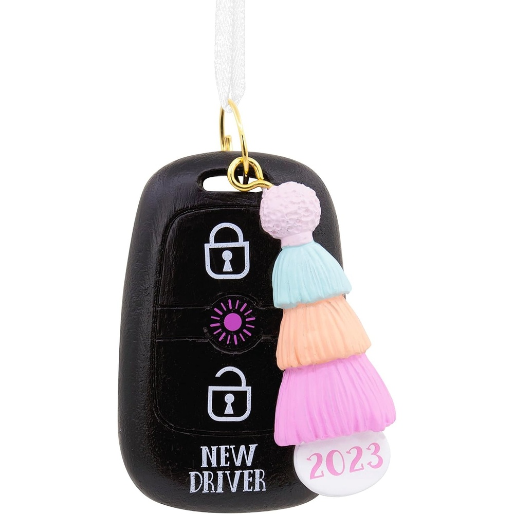 image:imageHallmark New Driver Pastel Keychain 2023 Christmas OrnamentPastel 2023