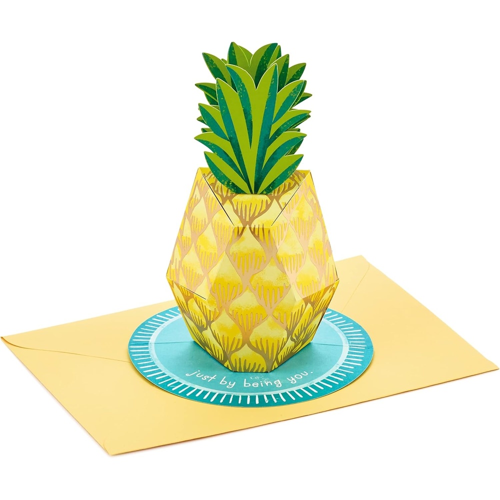 image:imageHallmark Paper Wonder PickaTitle Customizable PopUp Card Stars and Balloons for Birthday Congrats GraduationPineapple
