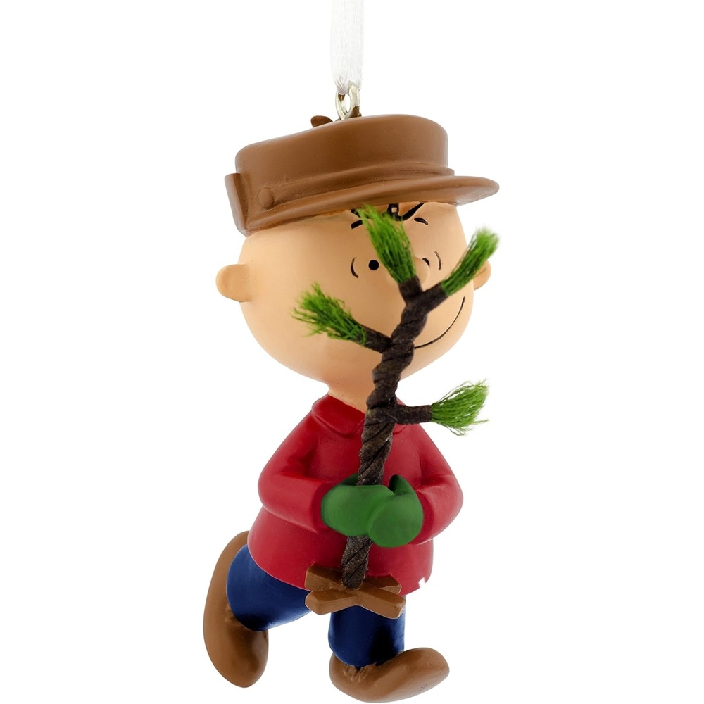 image:imageHallmark Peanuts Snoopy Team USA Christmas OrnamentCharlie Brown and Tree