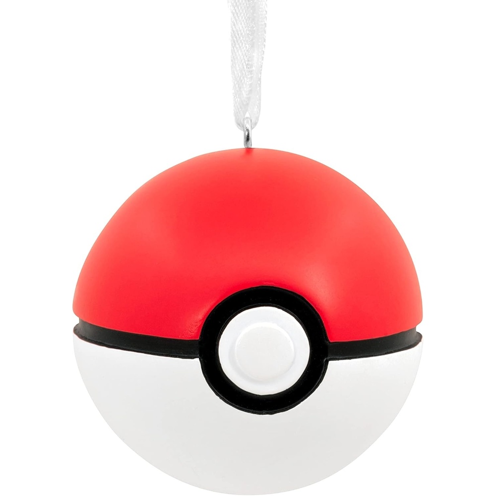 image:imageHallmark Pokmon Pikachu on Pok Ball Christmas OrnamentPok Ball