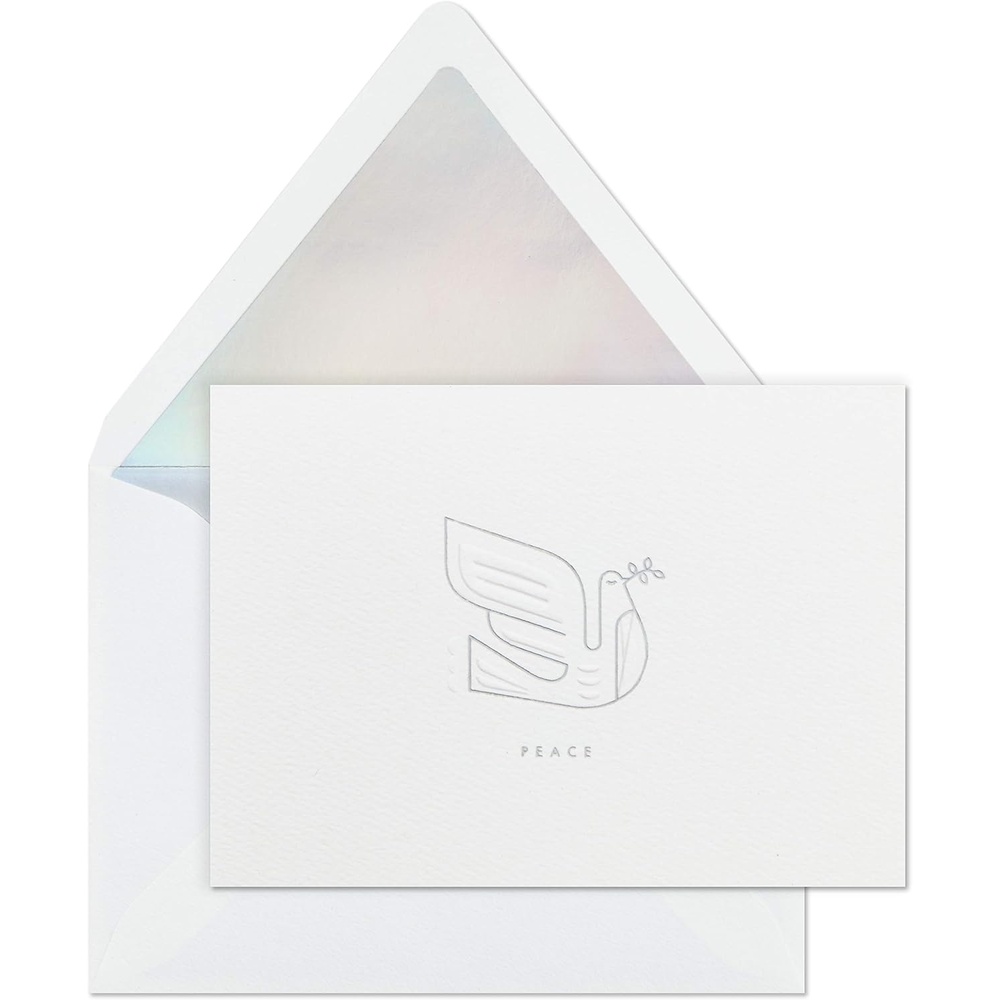image:imageHallmark Religious Boxed Christmas Cards Christmas Blessings 16 Cards and 17 EnvelopesPeace Dove Signature Holiday Card