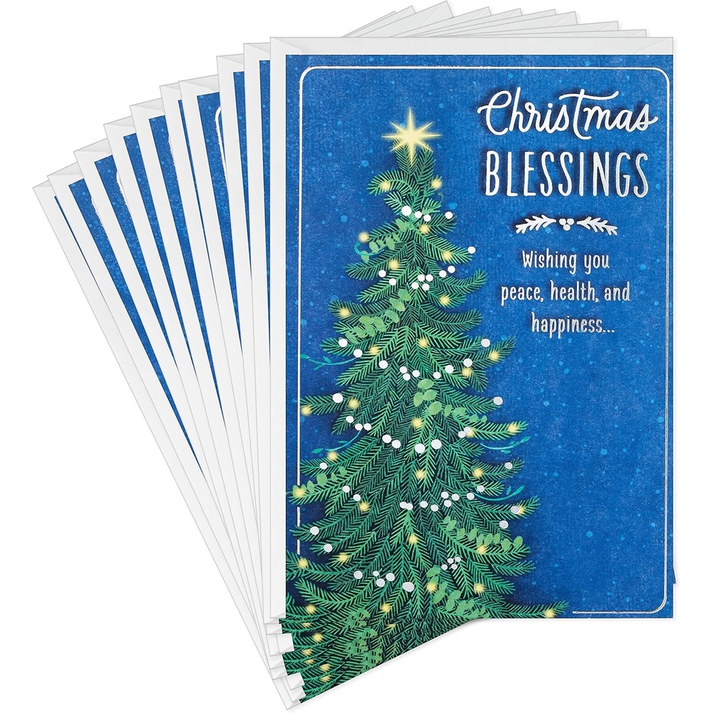 image:imageHallmark Religious Christmas Cards Christmas Blessings 10 Cards with EnvelopesChristmas Blessings  10 Cards with Envelopes