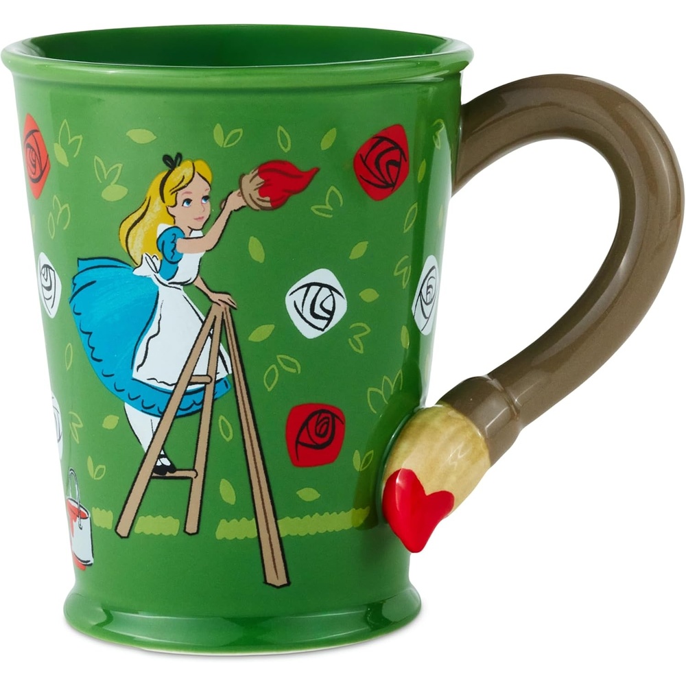 image:imageHallmark Shoebox Funny Cat Mug 16 oz Kevin Is Judging Your Choices Gift for Friend Parent Teacher Cat Mom Christmas BirthdaysPainting Roses Mug