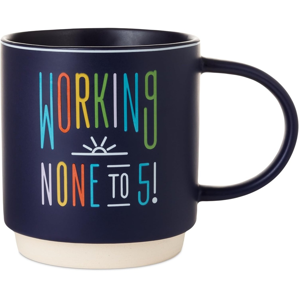 image:imageHallmark Shoebox Funny Cat Mug 16 oz Kevin Is Judging Your Choices Gift for Friend Parent Teacher Cat Mom Christmas BirthdaysWorking None to 5 Mug