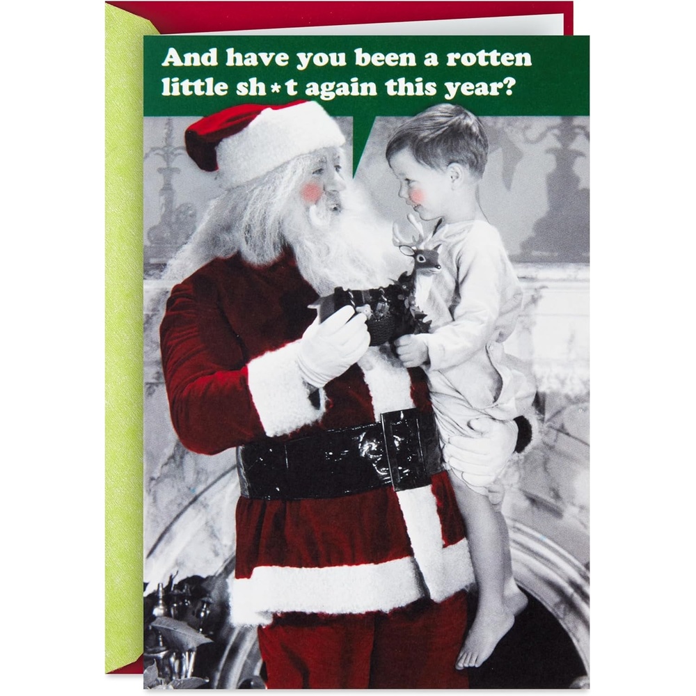 image:imageHallmark Shoebox Funny Christmas Card NaughtyLister
