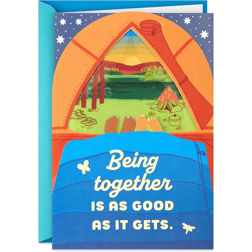 image:imageHallmark Shoebox Funny Love Card for Adults Got Your Attention for Valentines Day AnniversaryCamping  Being Together