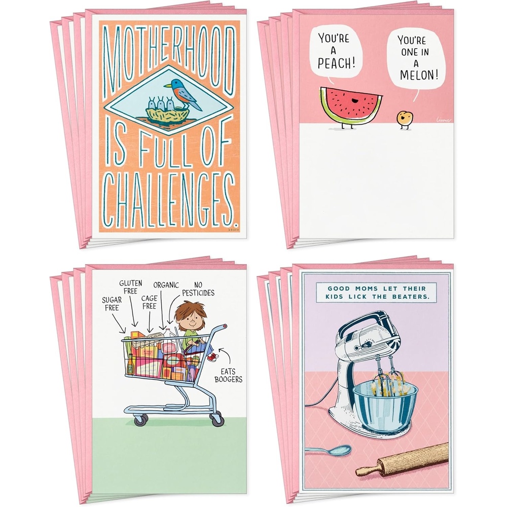 image:imageHallmark Shoebox Funny Valentines Day Card Assortment 16 Cards with EnvelopesMothers Day Humor Card Assortment