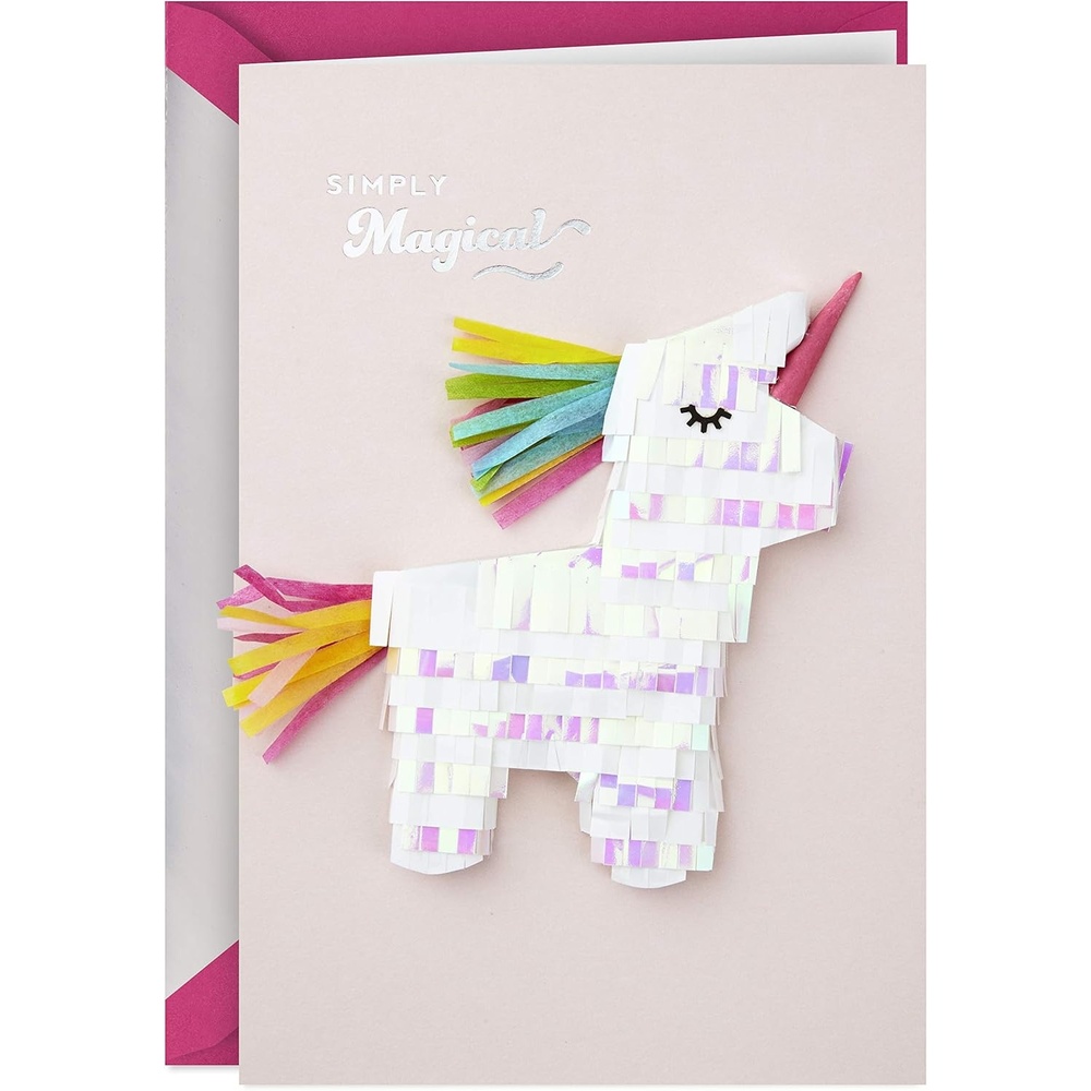 image:imageHallmark Signature Birthday Card DeliveryMagical Unicorn