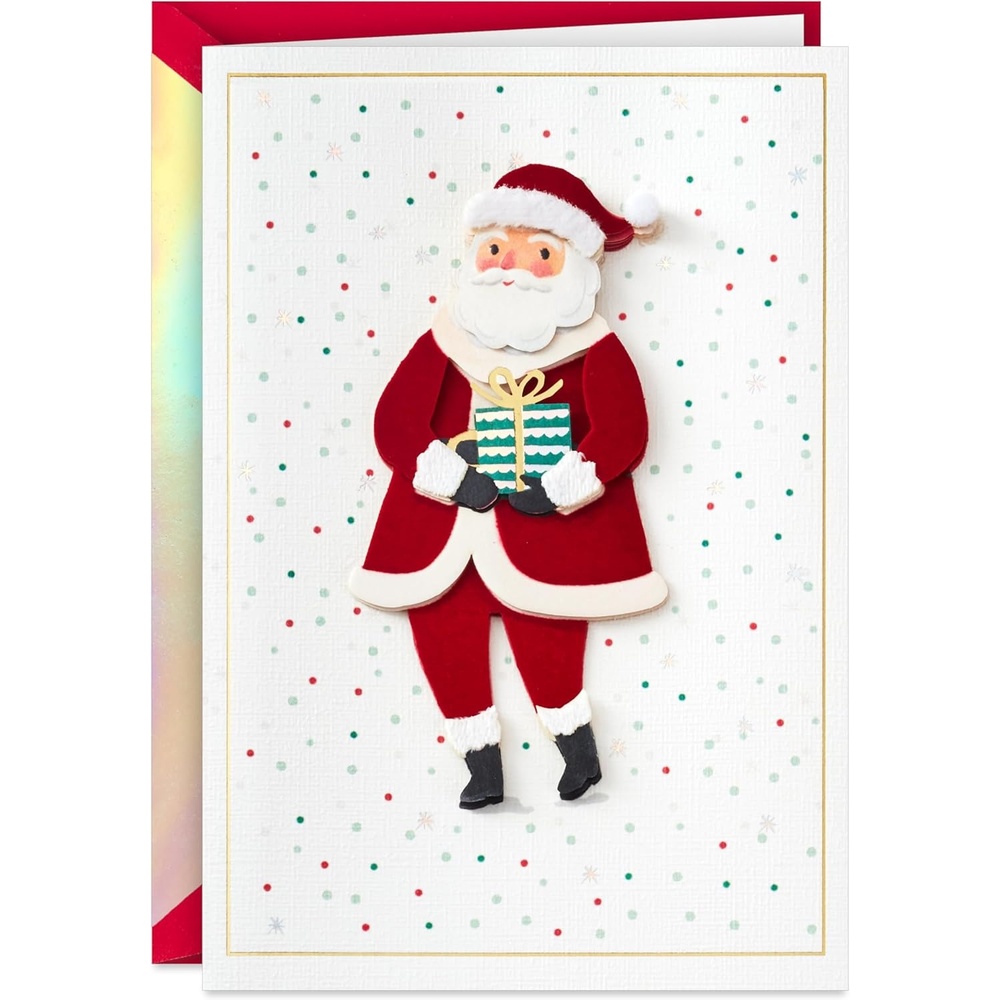 image:imageHallmark Signature Christmas Card Christmas TrainSanta Claus