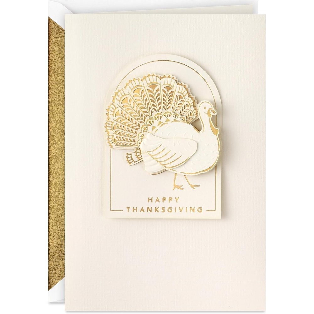 image:imageHallmark Signature Halloween Card Witchs Hats with Flowers Ghosts and SpidersGrateful for You