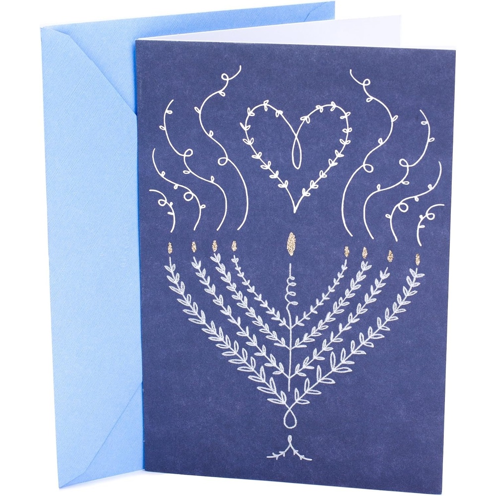 image:imageHallmark Signature Hanukkah Card Happy Hanukkah Confetti 0699XXH2152Menorah