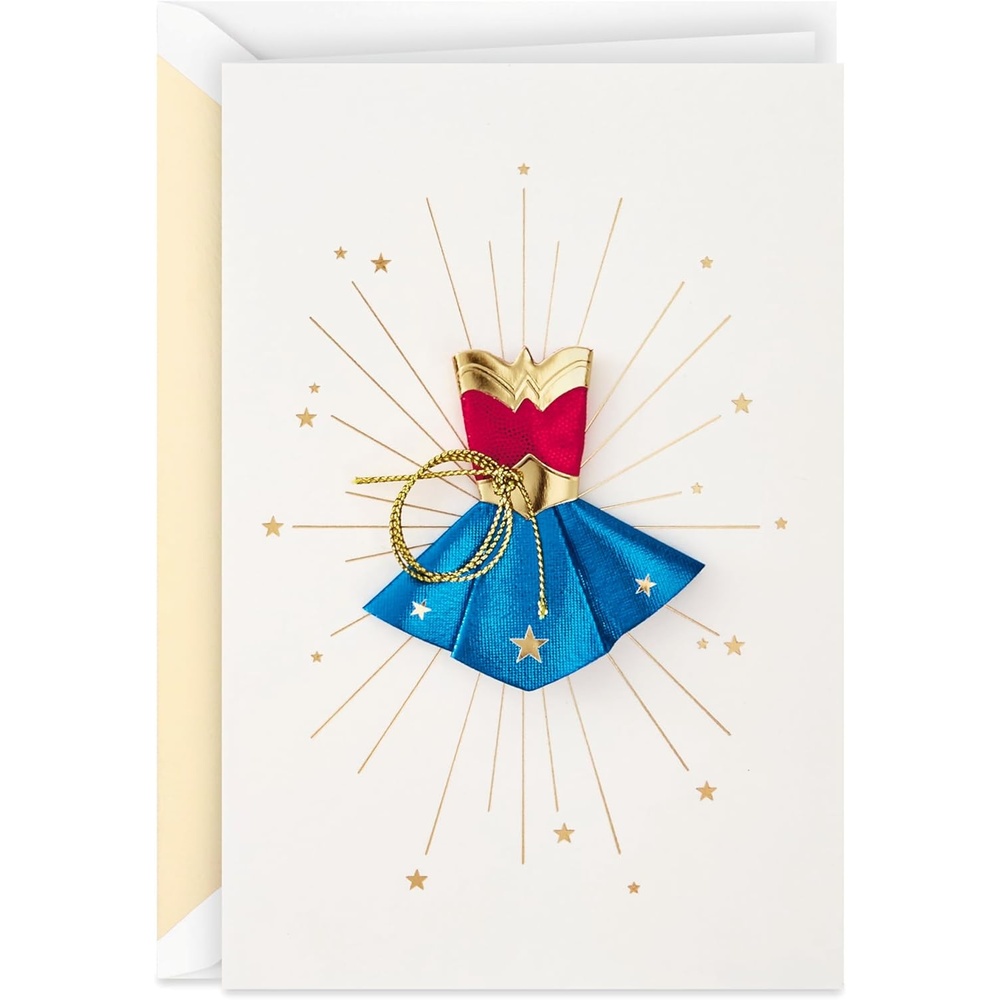 image:imageHallmark Signature Mothers Day Card Boss Mom Felt LetterboardWonder Woman