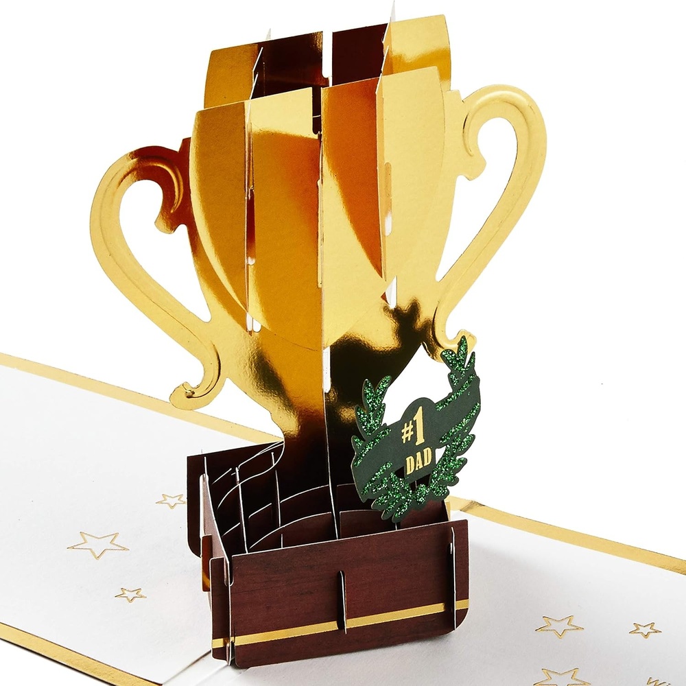 image:imageHallmark Signature Paper Wonder Mothers Day Pop Up Card All Time BestGold  Green and Brown