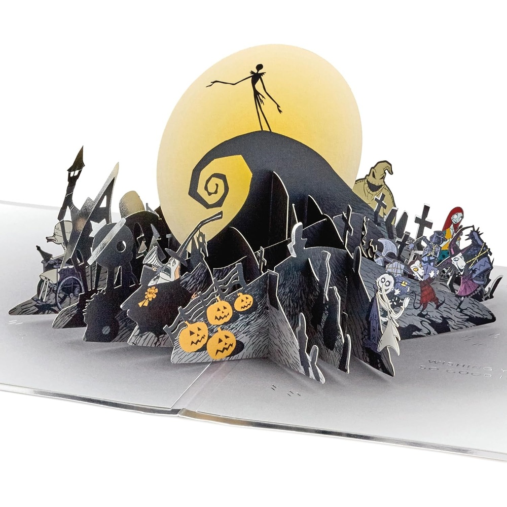 image:imageHallmark Signature Paper Wonder Nightmare Before Christmas Pop Up Birthday Card Halloween Card Happy Nightmares