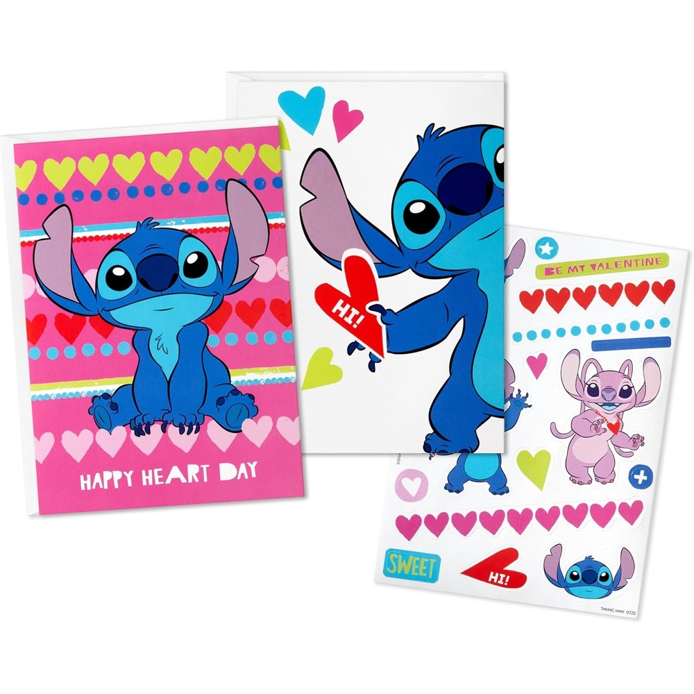 image:imageHallmark Signature Paper Wonder Pop Up Birthday Card Thank You Card Thinking of You Card Lilo and StitchLilo  Stitch Valentines Day