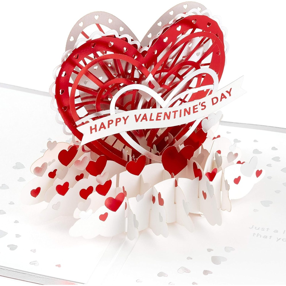 image:imageHallmark Signature Paper Wonder Pop Up Valentines Day Card Love YouPop Up  Love You