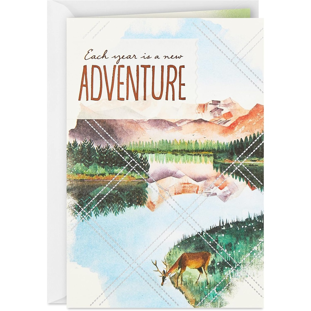 image:imageHallmark Signature Peanuts Birthday Card Snoopy CanoeEach Year Is A New Adventure