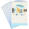Happy Hanukkah  6 Cards With Envelopes