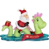 Santa and Loch Ness Monster