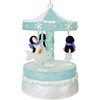 Playful Penguins on Carousel