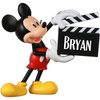 Personalized Mickey with Clapperboard