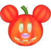Mickey Jack-o'-Lantern with Light