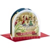 Nativity Scene Snow Globe Pop Up Card