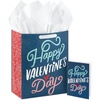 Blue Happy Valentine's Day