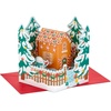 Gingerbread House Scene Pop Up