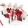 Santa and His Reindeer Pop Up