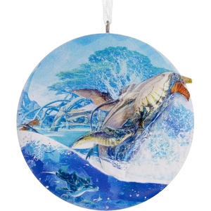 Hallmark Avatar Bioluminescent Banshee Christmas Ornament(The Way of Water Tulkun)