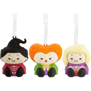 Hallmark Better Together Disney Mickey and Minnie Magnetic Christmas Ornaments, Set of 2(Sanderson Sisters)