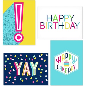 Hallmark Birthday Cards Assortment, 36 Cards with Envelopes (Pastels)(Happy Cake Day)