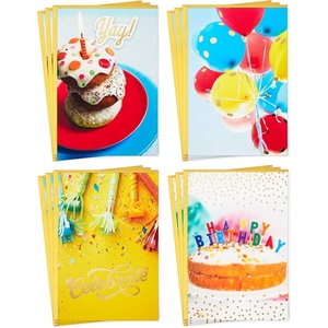 Hallmark Birthday Cards Assortment, Classic Celebrate (12 Cards with Envelopes)(Celebrate)