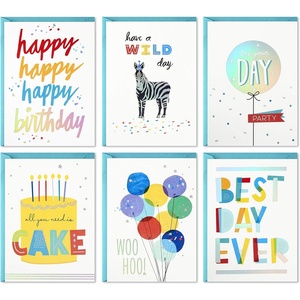 Hallmark Birthday Cards Assortment, Nature (12 Cards with Envelopes)(Best Day)