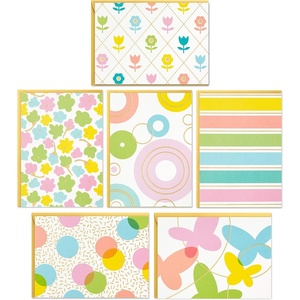Hallmark Blank Cards Assortment, Spring Flowers and Butterflies (24 Cards with Envelopes)(Flowers and Butterflies)