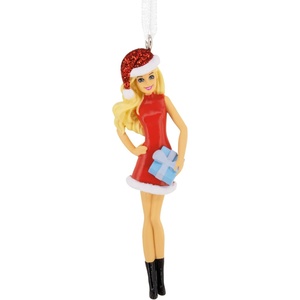 Hallmark Christmas Ornament, Barbie Santa Ornament, Gifts for Barbie Fans