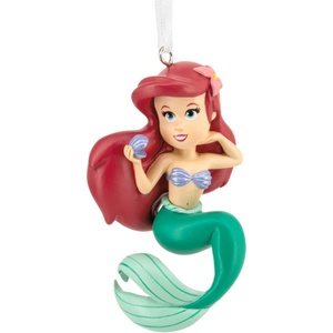 Hallmark Christmas Ornament, Disney Princess Ariel Stylized Ornament, Gifts for Disney Fans